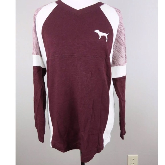 PINK Victoria's Secret Sweaters - NWOT Victoria’s Secret Varsity Crew Sweater